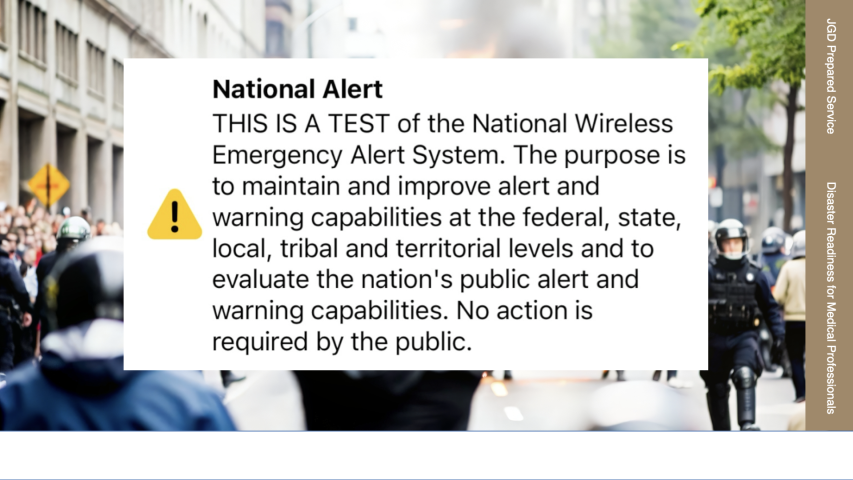 UNDERSTANDING DISASTER ALARMS